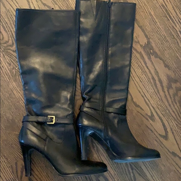 ralph lauren high heel boots